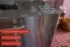 Eine Nahaufnahme des Unold Backmeister® Edel Edelstahl-Brotbackautomaten mit Bedientasten und großem Produktbild-Vorschau