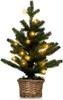 Mini Weihnachtsbaum mit Beleuchtung, 53cm Künstlicher Produktbild-Vorschau 1