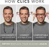 Tragbare magnetische Lesebrille mit Umhänge-Lesebrille mit Produktbild-Vorschau 2