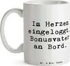 Mr. & Mrs. Panda Becher Spruch Bonusvater Herz - Weiß - Produktbild-Vorschau 3