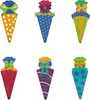 Oblique Unique Mini Zuckertüten Holz Konfetti Bunt für Produktbild-Vorschau 3