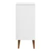 vidaXL Szafka z szufladami MOLDE biała 40x35x82 cm lite Podgląd zdjęcia produktu 6