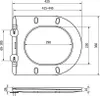 Mexen softclose Slim WC-Sitz, Duroplast, hellgrün matt - Produktbild-Vorschau 4