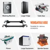 A collage of images showing various heavy-duty equipment and a mobile base, with text highlighting its versatile use. Podgląd zdjęcia produktu