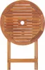 vidaXL Tavolo da giardino pieghevole 60 x 75 cm in legno Anteprima dell’immagine prodotto 10