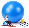 Relaxdays Gymnastikball, 75 cm, mit Luftpumpe, Anti Burst, Produktbild-Vorschau 1