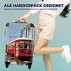 MuchoWow® Koffer Handgepäck Trolley Rollkoffer Kleine Produktbild-Vorschau 4