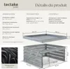 Garage pour robot tondeuse Hortus, bois, toit végétalisable Voir les images du produit 6