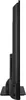 Side view of a black television on a stand against a white background. Produktbild-Vorschau