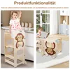 Lernturm Lernstuhl mit Kreidetafel 2 in 1 Küche Learning Produktbild-Vorschau 4