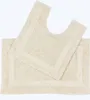 HOMESCAPES 2-tlg. Badgarnitur creme aus 100% Baumwolle Produktbild-Vorschau 1