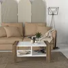 Skye Decor, Erica - White, Walnut, Couchtisch, Weiß, 100% Produktbild-Vorschau 4