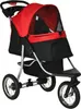 Pawhut PawHut Dog Trolley - Vozík pre psov - červený/čierny Náhľad obrázku produktu 10