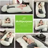Topchances Coussin de grossesse Coussin d'allaitement 100% Voir les images du produit 5