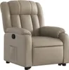 vidaXL Relaxsessel mit Aufstehhilfe Cappuccino-Braun Produktbild-Vorschau 4