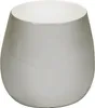 Pisano Vase mittel Überfangglass , platin H24 cm D 25 cm Produktbild-Vorschau 2