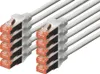 DIGITUS CAT 6 S/FTP Patchkabel, 10 Stück, 0,25m, grau Produktbild-Vorschau 3