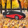 SPARCO Auto Schutzhülle Vollgarage Autoabdeckung Schwarz Produktbild-Vorschau 6