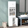 COSTWAY szafka łazienkowa z szufladą, 180 cm szafka z 4 Podgląd zdjęcia produktu 2