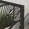 Outsunny Raumteiler 3-teilig 122 x 198 cm Produktbild-Vorschau 8