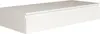 A white floating desk with two drawers against a white background. Produktbild-Vorschau