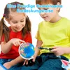 Kinder-Lernglobus Set (12 Stück) – 8,6 cm kleiner drehbarer Produktbild-Vorschau 3