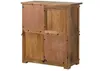 MASSIVMOEBEL24 Highboard Mango / Altholz 90x45x100 natur Produktbild-Vorschau 9