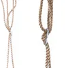 Close-up of two ropes with metal clasps, likely part of a swing or hanging mechanism. Produktbild-Vorschau