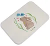 Mr. & Mrs. Panda Badteppich Hase Blume - Weiß - Geschenk, Produktbild-Vorschau 4