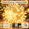 100M 800LEDs 8 Modi Lichterkette Strom, Timer, Produktbild-Vorschau 3