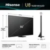TV Hisense U8Q (2025) 55" LED 4K Produktbild-Vorschau 5