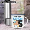 Trendation - 5. Geburtstag Mädchen Emaille Tasse Pferde Produktbild-Vorschau 4