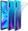Three Huawei P30 Lite phones are shown, two with transparent cases, and one case is shown separately. Náhled obrázku produktu