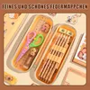Capybara Schrein Set,Federmäppchen Aesthetic Groß Mit Produktbild-Vorschau 5