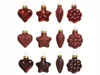 Christbaumschmuck Figuren Mix Glas 4cm 12er Set - Produktbild-Vorschau 2