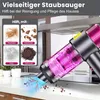 Handstaubsauger, Auto Staubsauger, 8000Pa Stark Produktbild-Vorschau 2