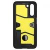 The back of a black phone case with a yellow interior. Náhľad obrázku produktu
