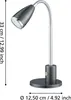 EGLO Tischlampe Fox, 1 flammige Tischleuchte, Klassisch, Produktbild-Vorschau 4