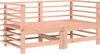 A wooden sofa frame with a slatted back and sides, and a wooden seat. Náhľad obrázku produktu