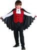 Halloween Vampir-Kostüm für Jungen schwarz-weiss-rot - Produktbild-Vorschau 6