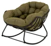 Lesli Living Schaukelsessel Cozy Olive anthrazit/olivgrün Produktbild-Vorschau 9