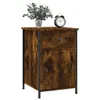 vidaXL Nachttisch Räuchereiche 40x42x60 cm Holzwerkstoff Produktbild-Vorschau 3