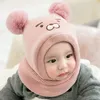 Baby schlupfmütze Warm Niedlich Bär Wintermütze Schalmütze Produktbild-Vorschau 4
