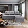 Masseno Ecksofa MILO L mit Schlaffunktion L-Form, Sofa mit Produktbild-Vorschau 9