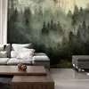 Vlies Fototapete - Misty Beauty of the Forest 150x105 cm Produktbild-Vorschau 2
