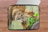 MuchoWow® Laptop Hülle 15 Zoll Löwen - Gras - Tiere Produktbild-Vorschau 6