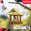 KOTARBAU® Vogelhaus zum Aufhängen 19,5x26,5x24 cm Produktbild-Vorschau 2