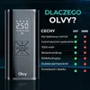 Kompresor powietrza Olvy 7000 mAh, mini pompka do opon, Podgląd zdjęcia produktu 8