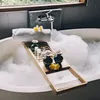 Výsuvná vanička s bambusovým držákem, robustní, na nápoje, Náhled obrázku produktu 13