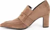 Scarpa Montevita con tacco Mibia Beige Anteprima dell’immagine prodotto 5